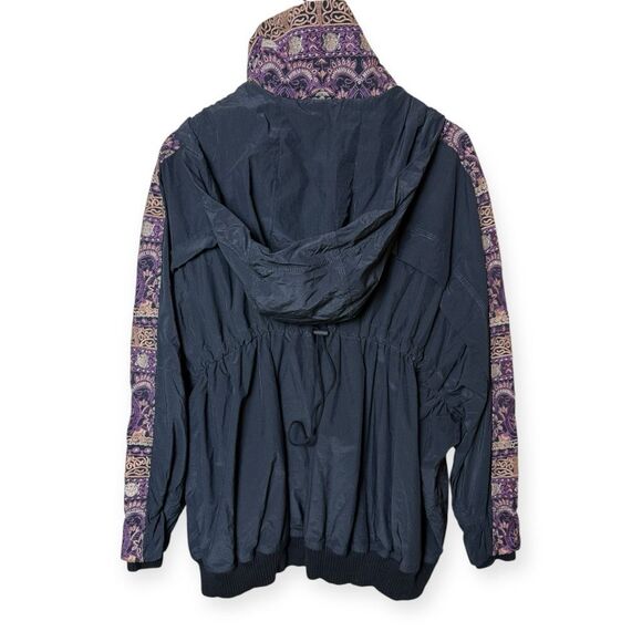 Free People Fp Movement She Fly Embroidered Pullover Hoodie Jacket - Picture 3 of 13